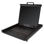 StarTech Rackmount KVM Console, Single Port VGA KVM with 19" LCD Monitor for Server Rack, Fully Featured Universal 1U…