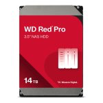 WD Red Pro WD142KFGX - Disco rígido - 14 TB - interna - 3.5" - SATA 6Gb/s - 7200 rpm - buffer: 512 MB