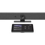 Logitech - Conjunto para vídeo conferência (Logitech Tap IP, Logitech Rally Bar Mini) - Certificação Zoom, RingCentral…