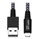 Eaton Tripp Lite Series Heavy-Duty USB-A to Lightning Sync/Charge Cable, MFi Certified - M/M, USB 2.0, 3 ft. (0.91 m) -…