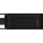 Kingston DataTraveler 70 - Drive flash USB - 256 GB - USB-C 3.2 Gen 1
