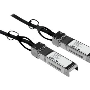 Startech Cisco SFP-H10GB-CU3M Compatible 3m 10G SFP+ to SFP+ Direct Attach Cable Twinax, 10GbE SFP+ Copper DAC 10 Gbps…