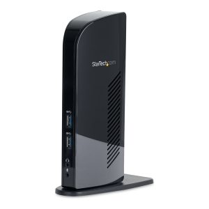Startech Dual Monitor USB 3.0 Laptop Docking Station with HDMI/DVI/VGA & 6xUSB Ports - Universal USB Dock for Mac &…