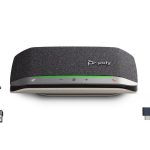 HP Poly Sync 20+ - Alta-voz inteligente - bluetooth - com cabo, sem fios - USB-A - prata, preto - Certificado para…