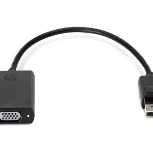 HP - Conversor de vídeo - DisplayPort - VGA - para Elite t655, EliteBook 8470, Pro 260 G9, t550, Workstation Z4 G5, Z6 G5, ZBook 17 G4