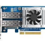 QNAP QXG-25G2SF-CX6 - Adaptador de rede - PCIe 4.0 x8 baixo perfil - 25 Gigabit SFP28 x 2