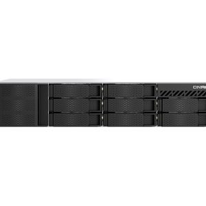 QNAP TS-855eU-RP - Servidor NAS - 8 baias - montável em bastidor - SATA 6Gb/s - RAID (expansão de disco rígido) 0, 1,…