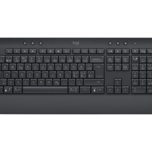 Logitech Signature K650 - Teclado - sem fios - Bluetooth 5.1 - QWERTZ - Húngaro - grafite