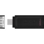 Kingston DataTraveler 70 - Drive flash USB - 128 GB - USB-C 3.2 Gen 1