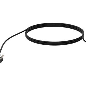 Vision - Cabo de alimentação - BS 1363 para IEC 60320 C5 em formato em V - 250 V - 13 A - 3 m - entrançado - preto -…