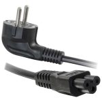 C2G Laptop Power Cord - Cabo de alimentação - IEC 60320 C5 para power CEE 7/7 (M) - AC 250 V - 2 m - moldado - preto -…