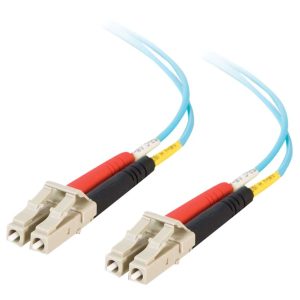 C2G LC-LC 10Gb 50/125 OM3 Duplex Multimode PVC Fiber Optic Cable (LSZH) - Cabo de rede - multi-modo LC (M) para…