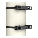 Chief Structural Column Adapter Wall Mount - Black - Landscape - Componente de montagem (structural column adapter)