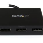 Startech 3-Port Multi Monitor Adapter, DisplayPort 1.2 MST Hub, Dual 4K 30Hz & 1x 1080p, Video Splitter for Extended…