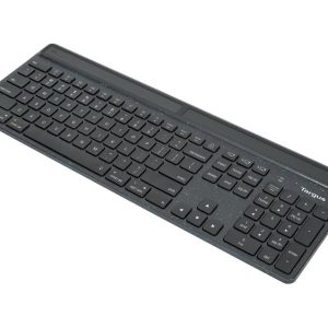Targus EcoSmart - Teclado - captação sustentável de energia - antimicrobiana - retroiluminação - sem fios - Bluetooth…