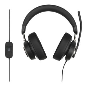 Kensington H2000 - Auscultadores - tamanho completo - com cabo - USB-C - isolamento de ruído