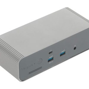 Targus EcoSmart - Estação de engate - USB-C / Thunderbolt 5 - 3 x Thunderbolt 5 - 2.5GbE, 1GbE - 180 Watt