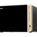 QNAP TS-664 - Servidor NAS - 6 baias - SATA 6Gb/s - RAID (expansão de disco rígido) 0, 1, 5, 6, 10, 50, JBOD - RAM 8 GB…