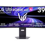 LG UltraGear evo AI 39GX950B-B - GX9 Series - monitor OLED - gaming - curvo - 39" (38.86" visível) - 5120 x 2160 5K2K…