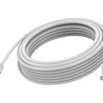 Vision - Cabo de rede - RJ-45 (M) para RJ-45 (M) - 5 m - 6.2 mm - PTB - CAT 6a - moldado, sem nós - branco