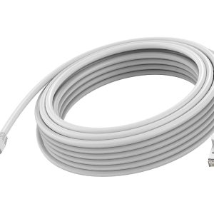 Vision - Cabo de rede - RJ-45 (M) para RJ-45 (M) - 5 m - 6.2 mm - PTB - CAT 6a - moldado, sem nós - branco