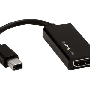 StarTech Mini DisplayPort to HDMI Adapter - 4K mDP to HDMI Converter - UHD 4K 60Hz (MDP2HD4K60S) - Conversor de vídeo -…