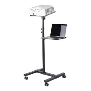 Startech Mobile Projector and Laptop Stand/Cart, Heavy Duty Portable Projector Stand (2 Vented Shelves, hold 22lb/10kg…