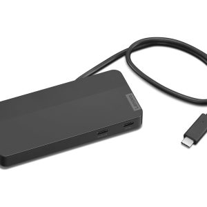 Lenovo - Estação de engate - USB-C - HDMI, DP - 1GbE - 100 watt - Europa