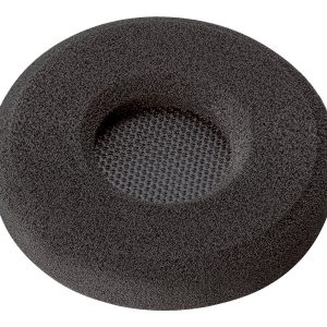 Poly - Almofada de ouvido para auricular - espuma - preto (pacote de 2) - Replaces Poly SKU 202997-02
