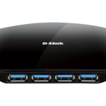 D-Link DUB 1340 - Hub - 4 x SuperSpeed USB 3.0 - desktop