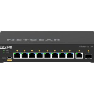 NETGEAR AV Line M4250-9G1F-PoE+ - Interruptor - L3 - Administrado - 8 x 10/100/1000 (8 PoE+) + 1 x 10/100/1000 + 1 x…