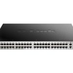 D-Link DGS 3130-54PS - Interruptor - L3 Lite - Administrado - 48 x 10/100/1000 (PoE) + 2 x 10 Gigabit Ethernet + 4 x 10…