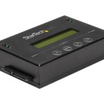 StarTech 1:1 Hard Drive Duplicator and Eraser for 2.5" & 3.5" SATA HDD SSD - LCD & RS-232  - 14GBpm Duplication Speed -…