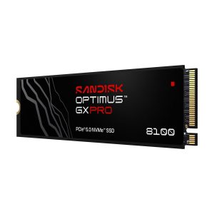 SanDisk Optimus GX PRO 8100 - SSD - encriptado - 1 TB - interna - M.2 2280 S3-M - PCI Express 5.0 x4 (NVMe) - TCG Opal…