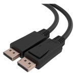 C2G 6ft (1.8m) C2G TAA-Compliant DisplayPort Cable with Latches - 8K 60Hz - Cabo DisplayPort - Compatível com TAA -…