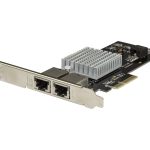 Startech Dual Port 10G PCIe Network Adapter Card - Intel-X550AT 10GBASE-T PCI Express 10GbE Multi Gigabit Ethernet 5…