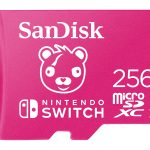 SanDisk Nintendo Switch - Fortnite Edition cartão de memória flash - 256 GB - UHS-I U3 - microSDXC UHS-I
