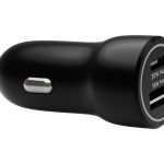 dbramante1928 re-charge - Adaptador de energia para automóvel - 30 watt - 2 conectores de saída (USB-C, USB) - preto