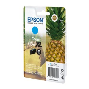 Epson 604XL - 4 ml - azul cyan - original - blister com RF/alarme acústico - tinteiro