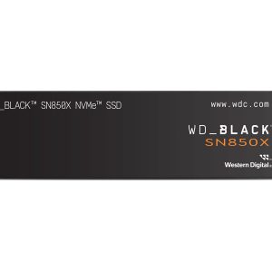 WD_BLACK SN850X WDS400T2X0E - SSD - encriptado - 4 TB - interna - M.2 2280 - PCIe 4.0 x4 (NVMe) - TCG Opal Encryption…