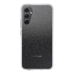 OtterBox React Series - Tampa posterior para telemóvel - poeira estelar (purpurina transparente)