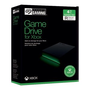 Seagate Game Drive for Xbox STKX4000402 - Disco rígido - 4 TB - externa (portátil) - USB 3.2 Gen 1 - com 3 anos de…