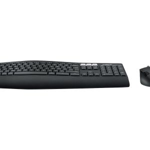 Logitech MK850 Performance - Conjunto de teclado e rato - sem fios - Bluetooth, 2.4 GHz - AZERTY - Francês