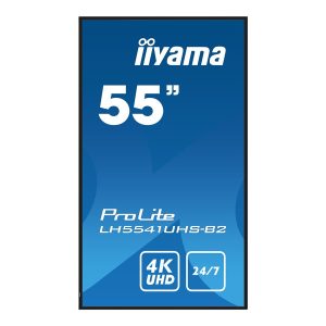 iiyama ProLite LH5541UHS-B2 - 55" Classe Diagonal (54.6" visível) ecrã LCD com luz de fundo LED - sinalização digital -…