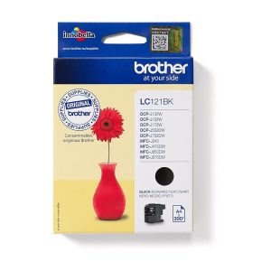 Brother LC121BK - Preto - original - tinteiro