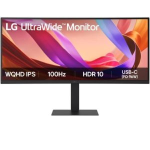 LG UltraWide 34U650A-B - Monitor LED - curvo - 34" - 3440 x 1440 UWQHD @ 100 Hz - IPS - 300 cd/m² - 1000:1 - HDR10 - 5…