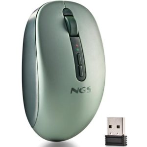 Rato Ergonómico Inalámbrico NGS Fog Dual Verde
