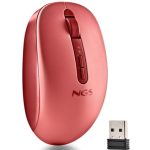 Rato Ergonómico Sem Fios NGS Fog Dual Vermelho