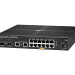 HPE Aruba 6100 12G Class4 PoE 2G/2SFP+ 139W Switch - Interruptor - Administrado - 12 x 10/100/1000 (PoE+) + 2 x 1…