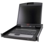 APC LCD Console - Consola KVM - 19" - montável em bastidor - 1280 x 1024 - VGA - preto - 1U